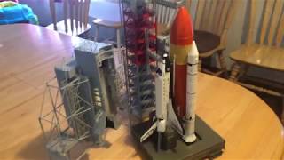 US Space Shuttle amp Launch Structure 1144 Scale [upl. by Valerle]