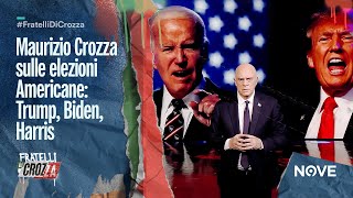 Maurizio Crozza sulle elezioni Americane Trump Biden Harris 🇺🇸🇺🇸  Fratelli di Crozza [upl. by Haroppizt]