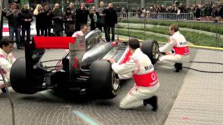 Global Sport In Colour  the launch of the 2011 McLaren MP426 in Berlin 422011 [upl. by Eecyak759]