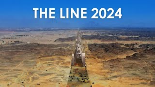 THE LINE Construction Update  2024 [upl. by Anasor]