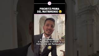 FANTACALCIO o MATRIMONIO  Nella vita ci sono delle PRIORITÀ 😂💍 [upl. by Zizaludba354]