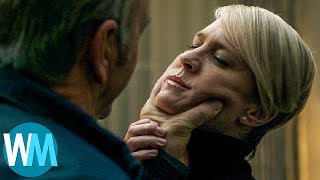 Top 10 Most Shocking House of Cards Moments [upl. by Akem]