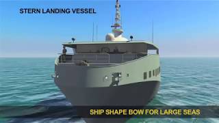 Stern Landing Vessel SLV vs Conventional Landing Craft [upl. by Vicky]