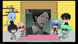 Assassination Classroom reacts to Karma Akabane [upl. by Ecyar377]