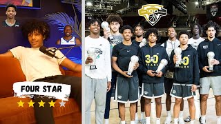 4Star Acaden Lewis talks Kiyan Anthony and NBPA Top 100 Camp [upl. by Coumas]