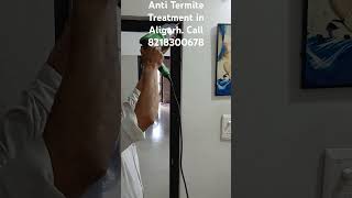 ANTI TERMITE TREATMENT DONE BY PEST CONTROL SERVICES AND PRODUCTS AT JAIL ROAD ALIGARH 8218300678 [upl. by Dnomal357]