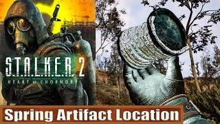 Spring Artifact Location STALKER 2 Heart of Chornobyl [upl. by Nosiddam701]