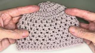 Quick amp Easy Crochet Baby Hat Sizes Preemie amp Newborn Beginner Friendly [upl. by Astred]