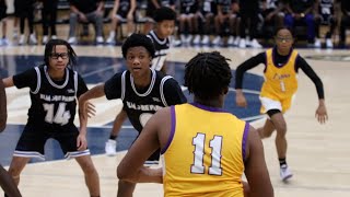 Elmore Park Ryan Nelson and Maalik Williamson Running The Floor Against Fayette West Middle School [upl. by Cornall]