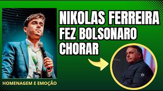 POR QUE NIKOLAS FERREIRA FALOU DO BOLSONARO na CPAC [upl. by Aubine]