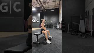 SEATED SUMO SQUAT assworkout glutes [upl. by Casie199]