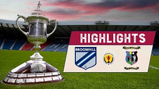 HIGHLIGHTS  Broomhill 02 Tranent Juniors  Scottish Cup 202122 Second Round [upl. by Aneehta]