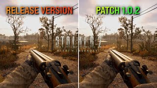 STALKER 2 Patch 102 vs Release Version  RTX 3070 TI  R5 5600X [upl. by Corine]