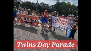 Double Take Parade Twins Day Festival at twinsburg ohio 49th Twins Day Event August 8th 2024 [upl. by Mattie294]