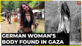 Body Of German Woman Paraded By Hamas Found In Gaza Israel Says Our Hearts Broken [upl. by Rush]