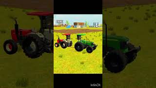 Tractor game real versus game tractorking [upl. by Nebuer221]