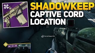 Captive Cord Location Lunar Battlegrounds quotArc Logicquot Quest Guide  Destiny 2 Shadowkeep [upl. by Aicnilav79]