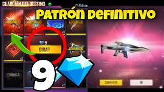 PATRON PARA SACAR LA XM8 EVOLUTIVA CON 9 DIAMANTES FREE FIRE [upl. by Boyt]