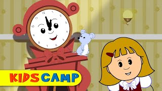 Hickory Dickory Dock   Nursery Rhymes And Kids Songs by KidsCamp [upl. by Japha543]