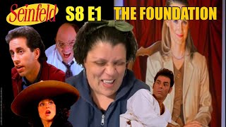 FIRST TIME WATCHING  SEINFELD S8 E1 quotThe Foundationquot  REACTION 😂😂😂 [upl. by Sinclair]