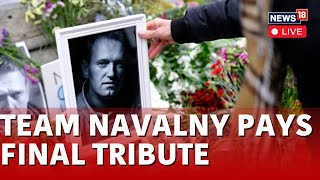 Alexei Navalny Funeral LIVE  Team Navalnys Final Tribute To Alexei Navalny  Russia News LIVE [upl. by Hceicjow]