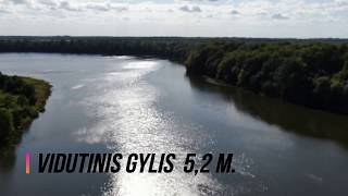 Balskių tvenkinys iš viršaus [upl. by Nooj]