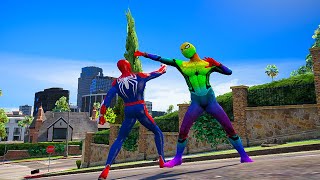 GTA 5 Best Spiderman Vs Spiderman Ragdolls Compilation Euphoria Ragdolls EP 106 [upl. by Aztinay]