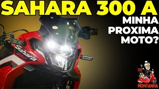 XRE 300 Sahara a minha próxima Moto [upl. by Studdard361]