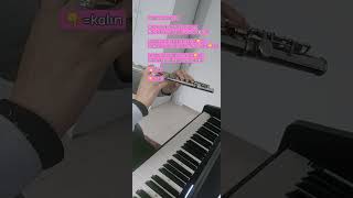 Sertab Erener Lâl lâl sertaberener flutetutorial yanflüt kolaynota fahiratakoglu [upl. by Pepillo]