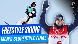 Freestyle Skiing  Mens Freeski Slopestyle Final  Full Replay  Beijing2022 [upl. by Enneirda871]