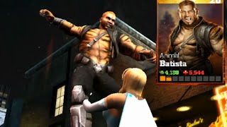 WWE Immortals  Animal Batista Level 1 2 3 Super Finishers Primal KickAFerocityBatista Bomb [upl. by Sosanna]