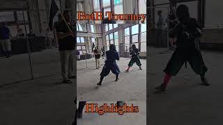 Blood on the River Highlights 2 martialarts swordsmanship sword swordfighting hema fencing [upl. by Zumwalt159]