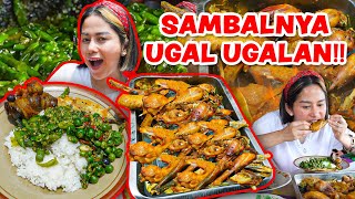 MUKBANG SAMBAL BELEDAG 100 CABE SETAN FAVORITNYA BAPAK SOPIR TRUK DI BANDUNG [upl. by Alsi]