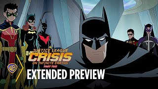 Justice League Crisis On Infinite Earths Part Two  Extended Preview  Warner Bros Entertainment [upl. by Krischer]