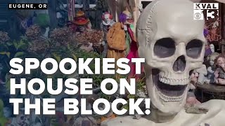 EXTREME Halloween Decorations Take OVER This Spooktacular House [upl. by Inot]