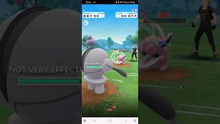 Registeel easily defeat wigglytuff and clodsire in pvp battle 💥 pokemongo pokemongoshorts [upl. by Aleda]