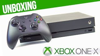 XBOX ONE X UNBOXING  LA CONSOLA MAS POTENTE DEL MUNDO Xbox X [upl. by Perron]