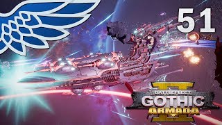 BATTLEFLEET GOTHIC ARMADA 2  Eldar Battleship Part 51  Imperial Campaign BFGA2 Lets Play Gameplay [upl. by Lahcim210]