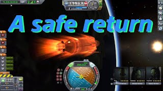 Kerbal Space Program Enhanced Edition2024 Back from the moon [upl. by Lrac255]