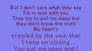 Leona Lewis Bleeding love lyrics [upl. by Meeks353]