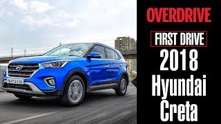 2018 Hyundai Creta  First Drive Review  OVERDRIVE [upl. by Graniah]