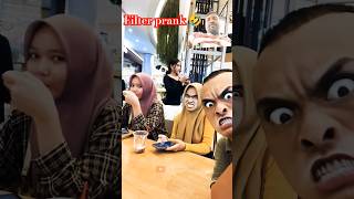 Filter prank 🤣dkcomedy funnyvideo viralshortsdkofficial64 [upl. by Leesa]