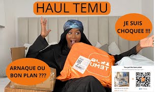 HAUL TEMU ALORS ARNAQUE OU BON PLAN  JE VOUS DIS TOUT [upl. by Alag]