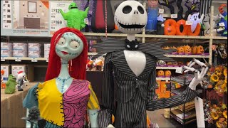 New 2021 Jack amp Sally Halloween Animatronics at Home Depot [upl. by Letty]