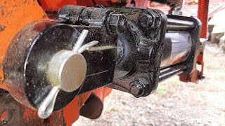 Allis chalmers D17 cylinder up grade [upl. by Aetnuahs433]