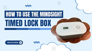 Product Review  Mindsight Timed Lock Box  Be more Productive Avoid Distractions and Focus More [upl. by Dygal]