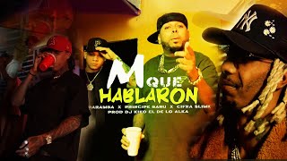 Paramba x Principe Baru x Cifra Slimk  M QUE HABLARON Video Oficial [upl. by Halley358]