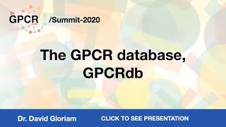 The GPCR database GPCRdb  Dr David Gloriam  Abstract [upl. by Metzger774]