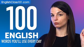 100 English Words Youll Use Every Day  Basic Vocabulary 50 [upl. by Noizneb]