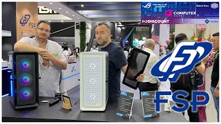 COMPUTEX 2023  FSP se lâche sur les boitiers et le refroidissement [upl. by Claudine]